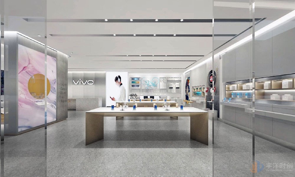 vivo手機店鋪設計案例效果圖